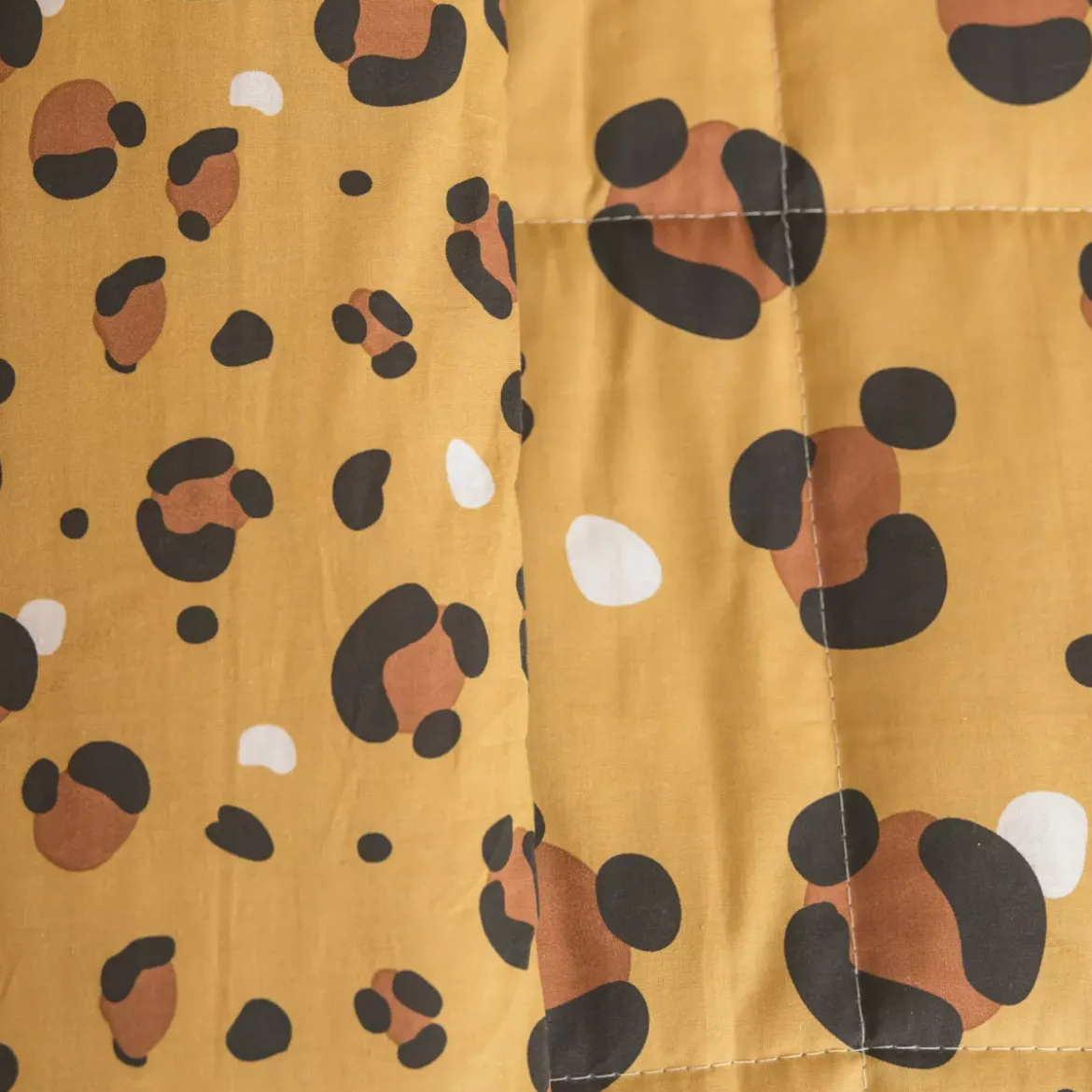 Trapunta stampata bambini cotone (140 x 200 cm) Lola Caramel
