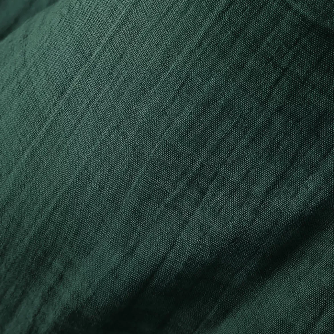 Trapunta garza di cotone (150 x 150 cm) Gaïa Verde abete