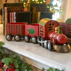 Treno in legno di merce