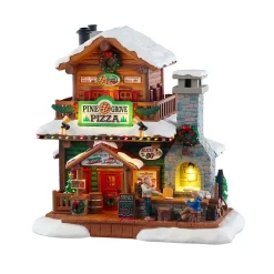 Villaggio di Natale Lemax luminoso Pizza Pigna