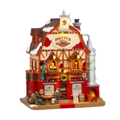 Villaggio di Natale Lemax luminoso Birreria Smitty