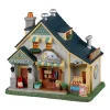 Villaggio di Natale Lemax luminoso Negozio di prodotti freschi
