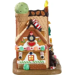 Villagio di Natale Lemax luminoso a pile Confiserie